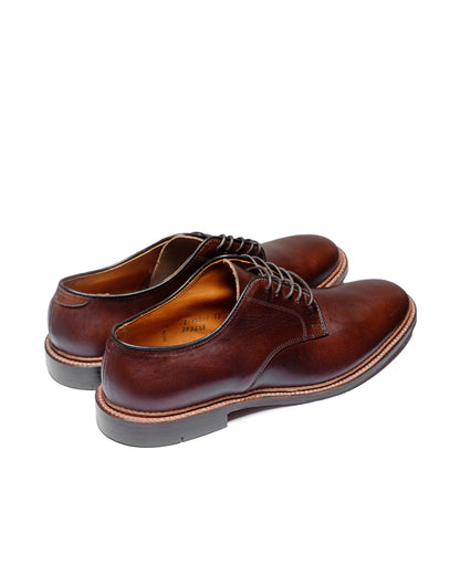 Alden Plain Toe Blucher Unlined Brown Chromexcel 29364F back side