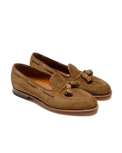 Alden Tassel Loafer Snuff Suede 3403 front side