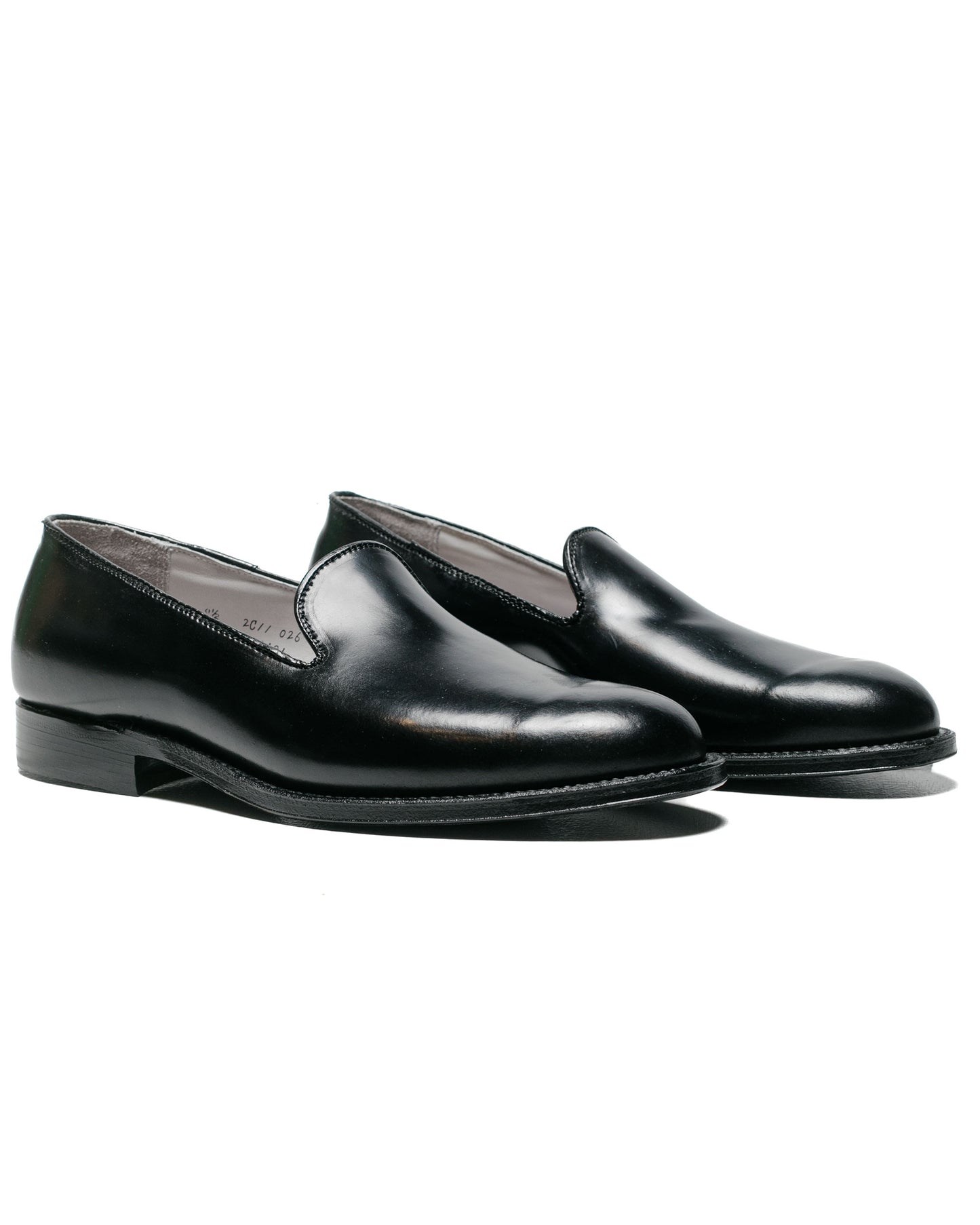 Alden Wholecut Loafer Black Cordovan G1101 side