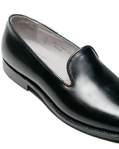 Alden Wholecut Loafer Black Cordovan G1101 close