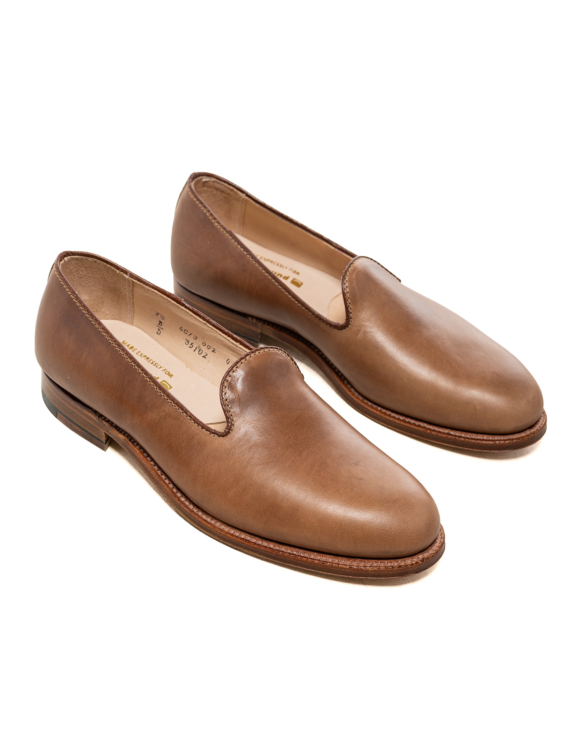 レア　美品　オールデン　alden スエード　ベルト　ベージュ　32　US製 オールデン スナッフ スエード ベルト