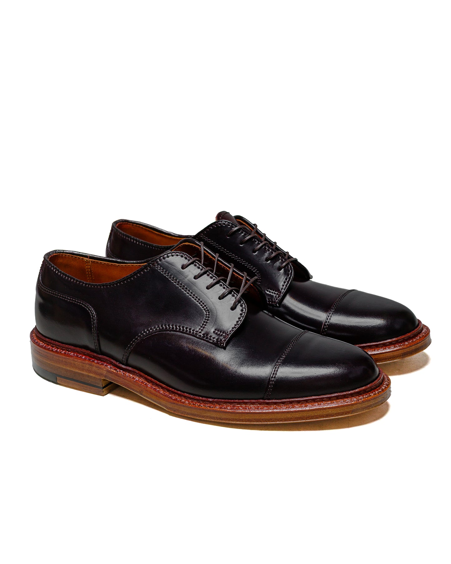 Alden Straight Tip Blucher Colour 8 Cordovan D1538