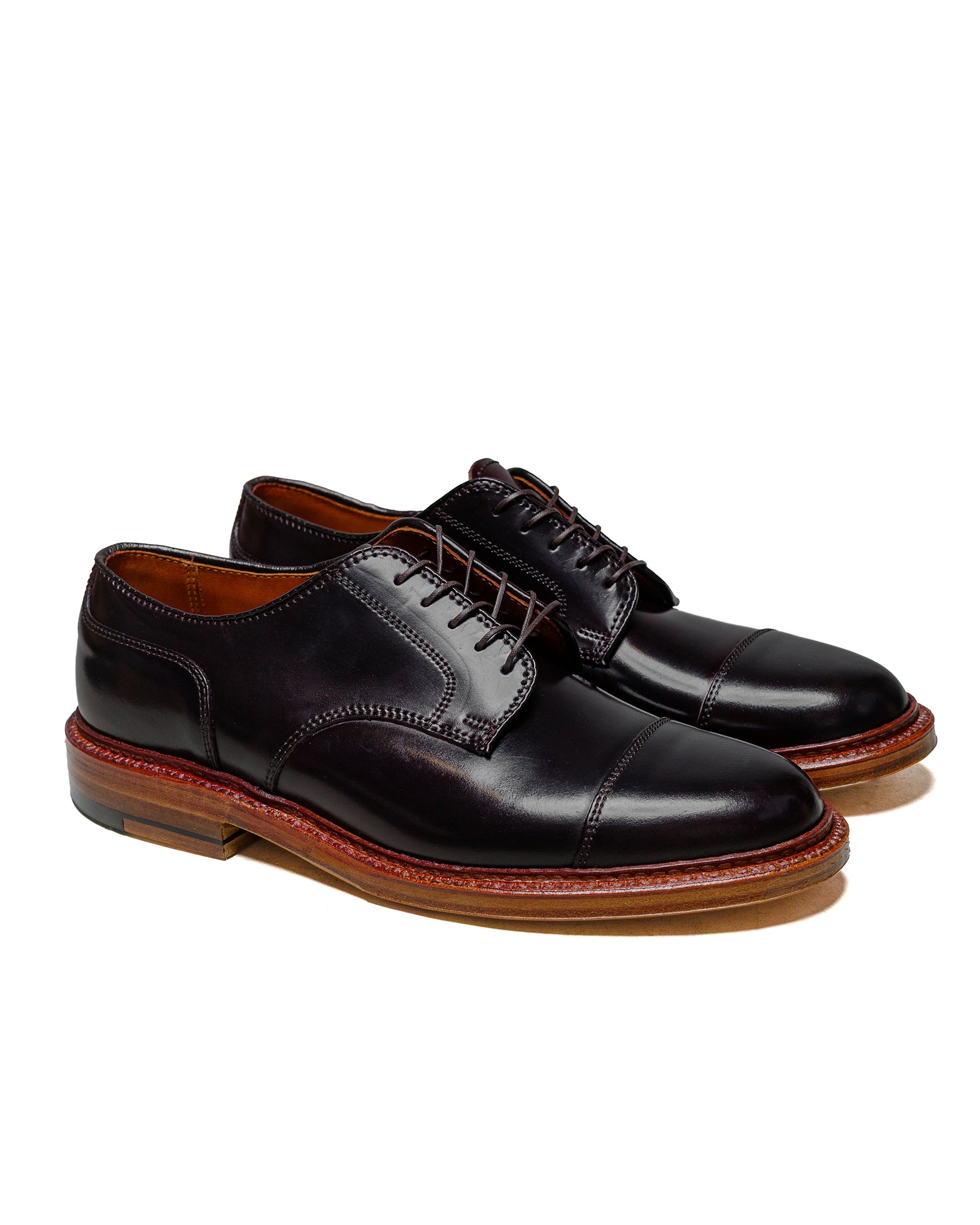 Alden Straight Tip Blucher Colour 8 Cordovan D1538