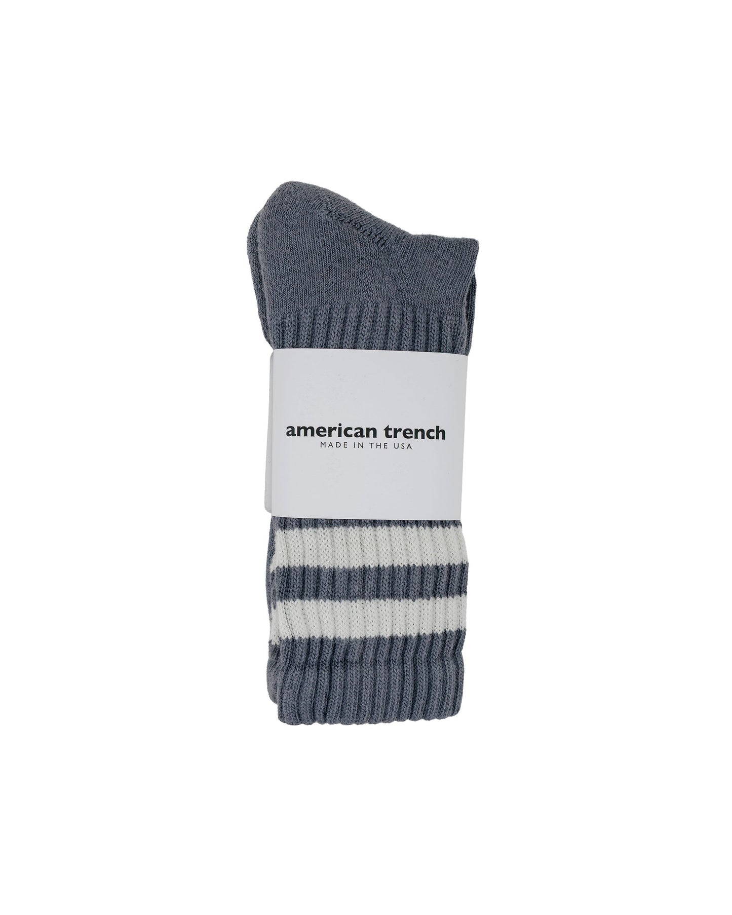American Trench The Retro Double Stripe Dark Grey
