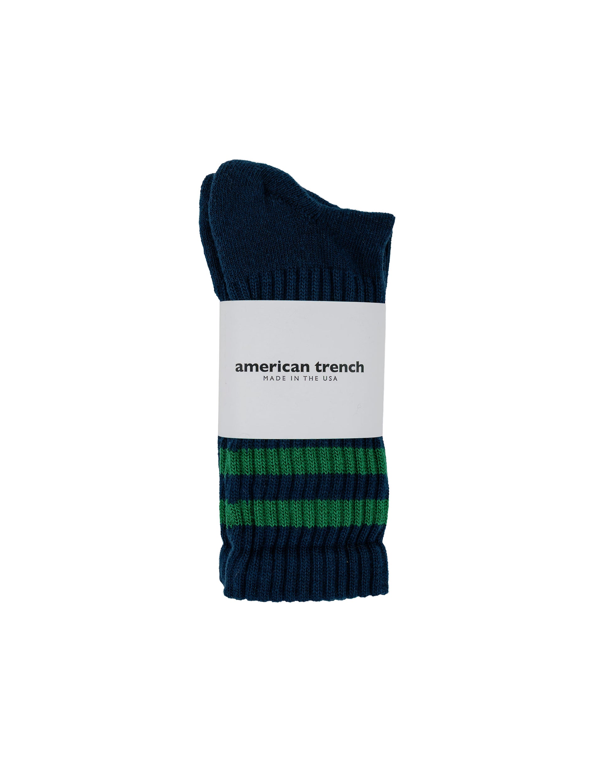American Trench The Retro Double Stripe Navy/Kelly