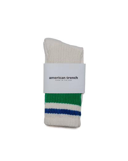 American Trench The Retro Stripe Kelly GreenRoyal