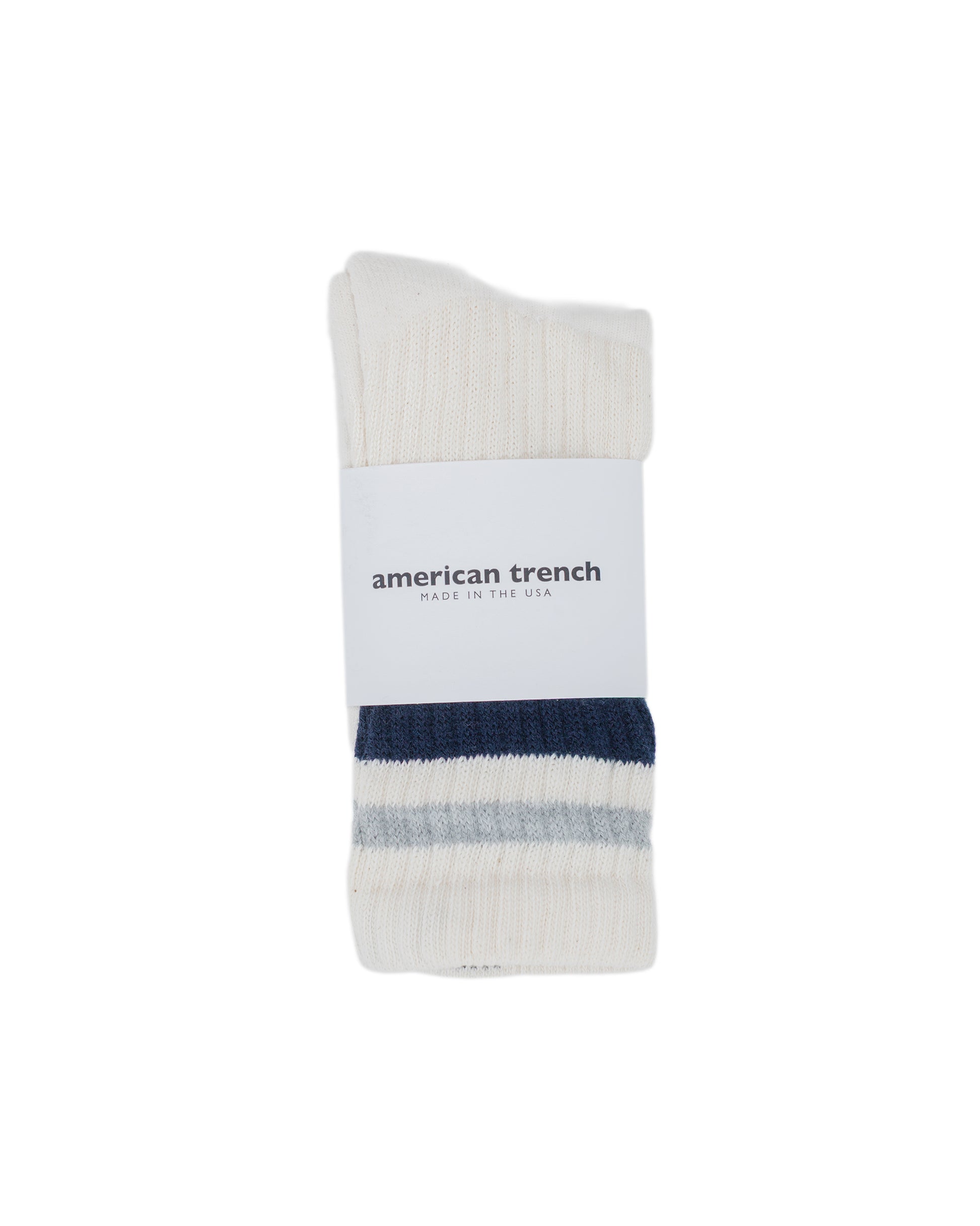 American Trench The Retro Stripe Navy/Grey Heather