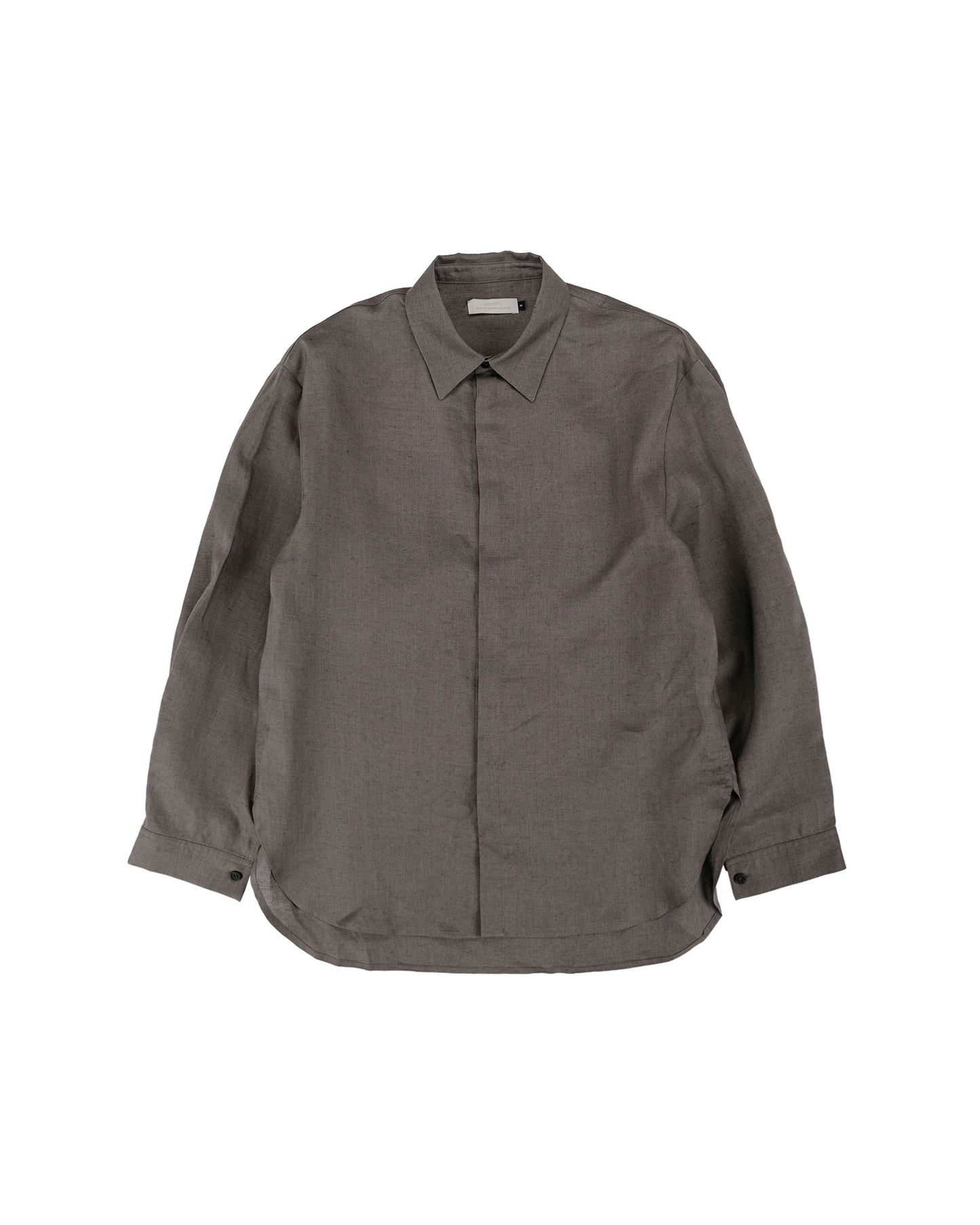 lost & found Amomento Amomento Linen Oversized Shirt Khaki