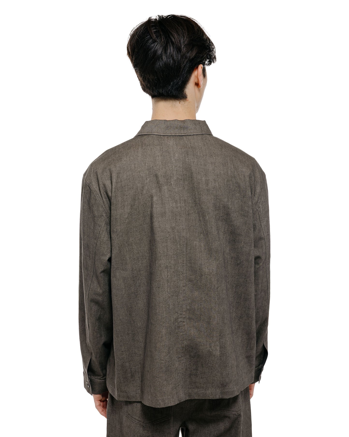 lost & found Amomento Amomento Linen Pocket Jacket Brown