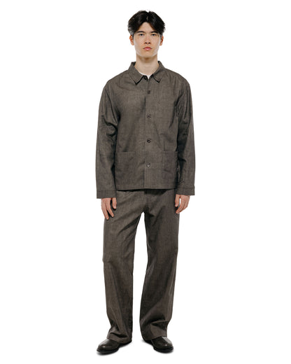 lost & found Amomento Amomento Linen Pocket Jacket Brown