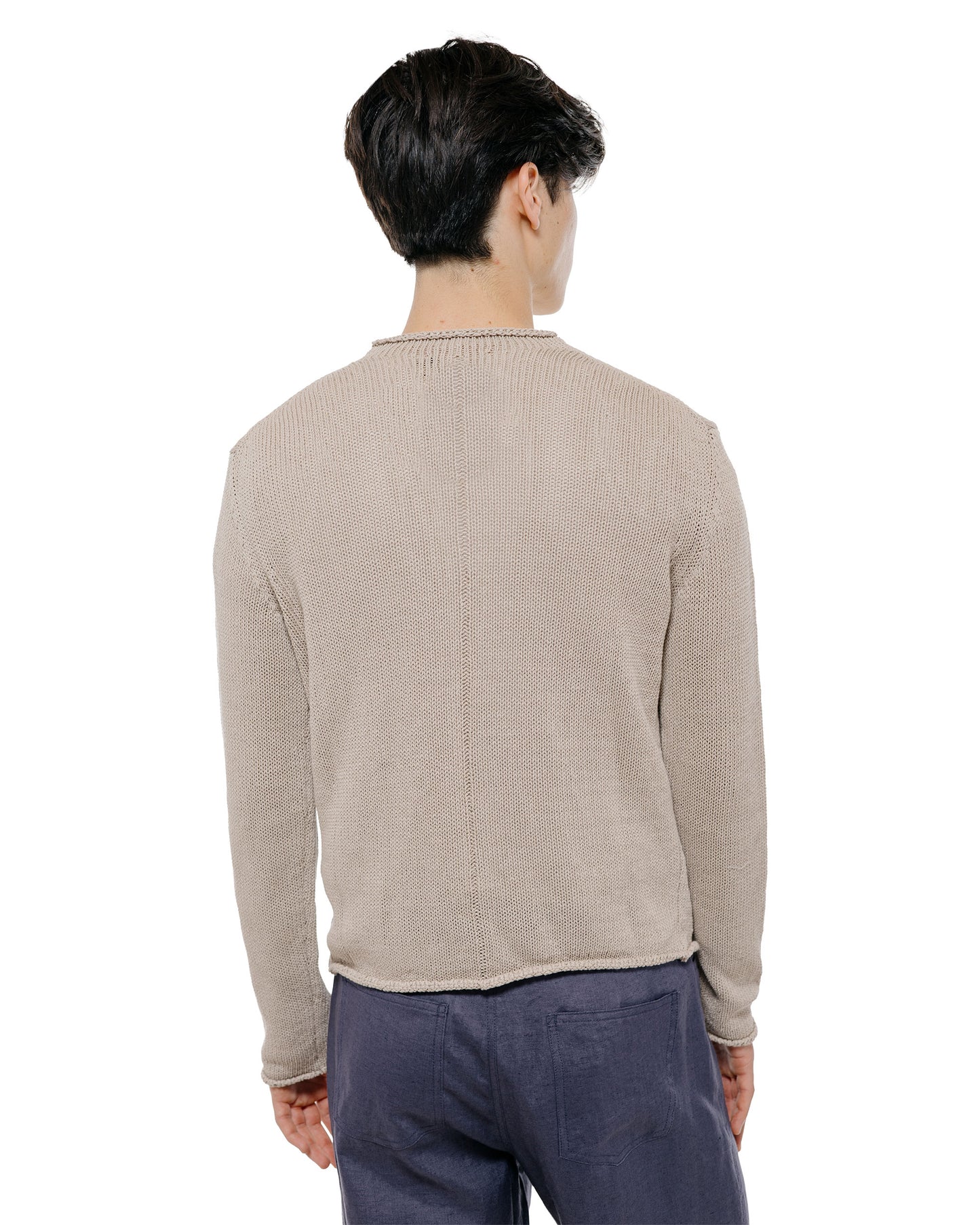 lost & found Amomento Amomento Paper Yarn Pullover Beige