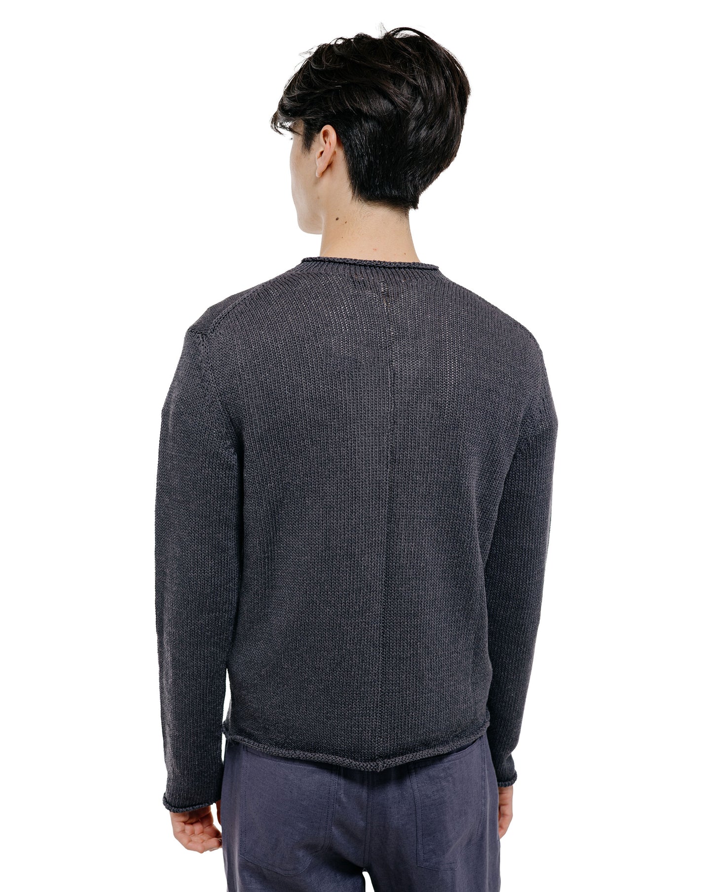 lost & found Amomento Amomento Paper Yarn Pullover Charcoal