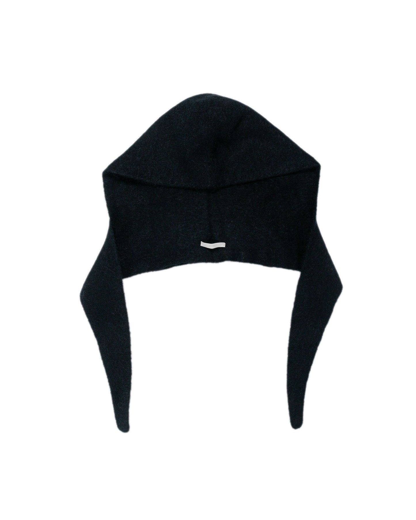 Amomento Hairy Balaclava Scarf Black