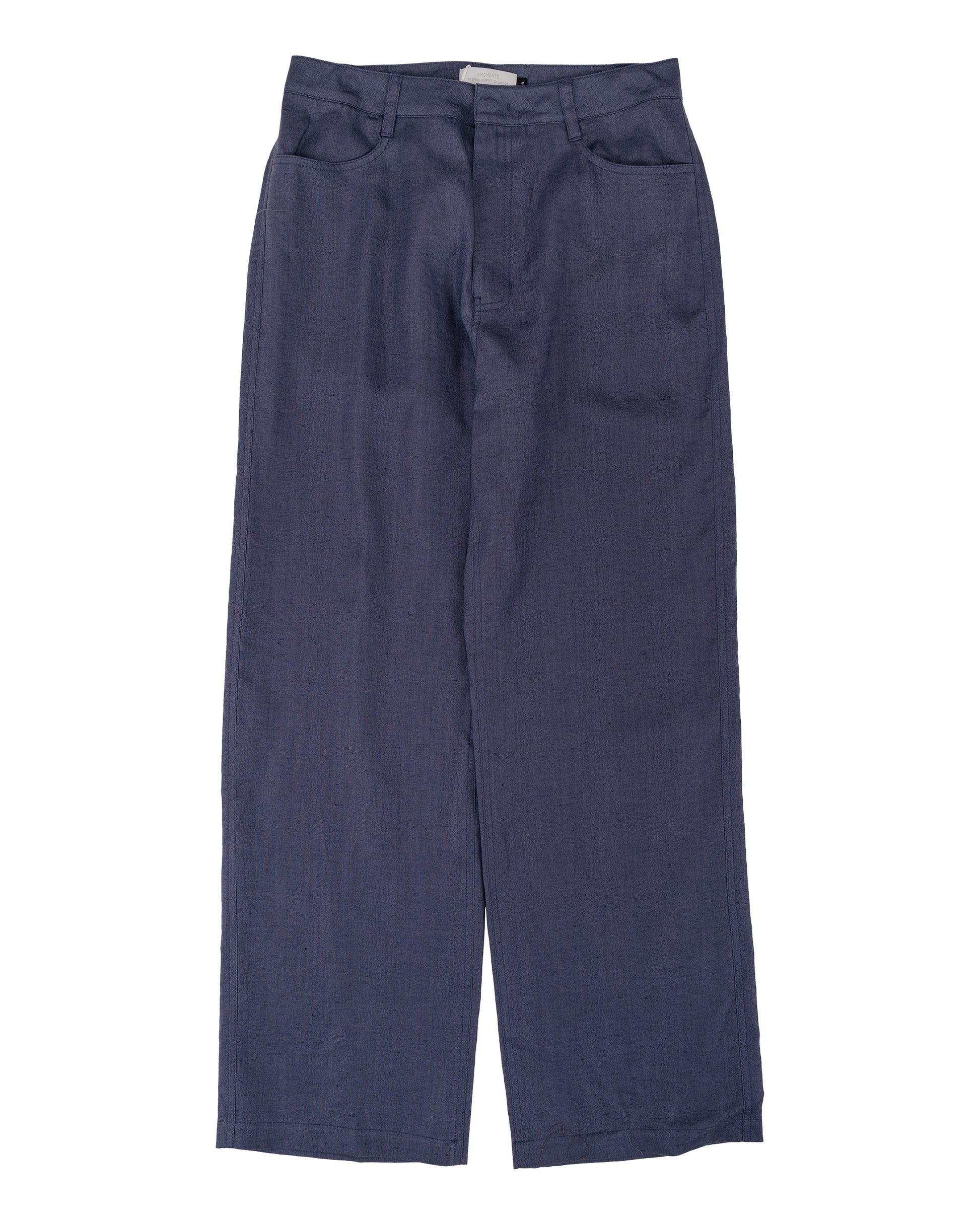 lost & found Amomento Amomento Linen Straight Pants Blue