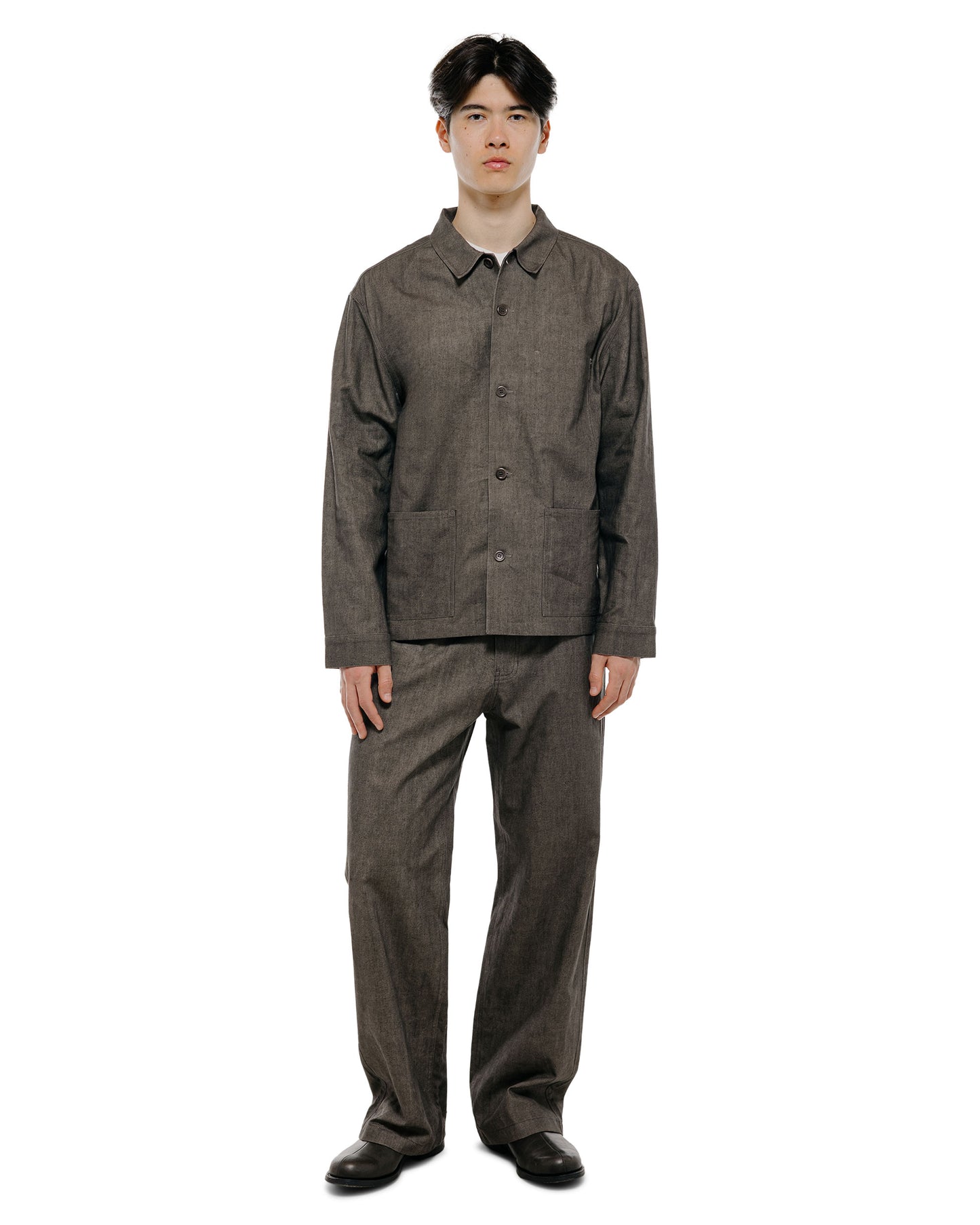 lost & found Amomento Amomento Linen Straight Pants Brown