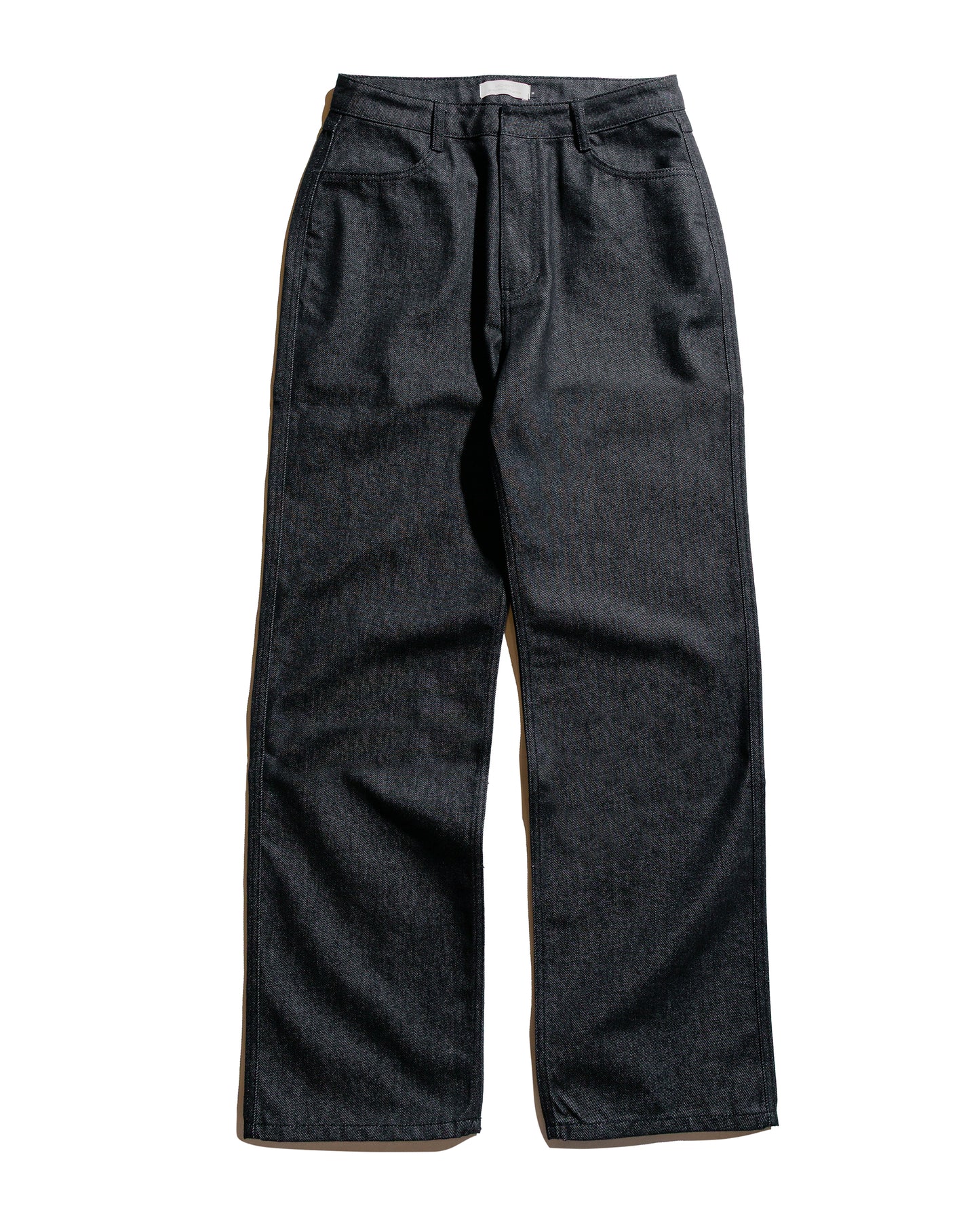 Amomento Men's Color Indigo Denim Black