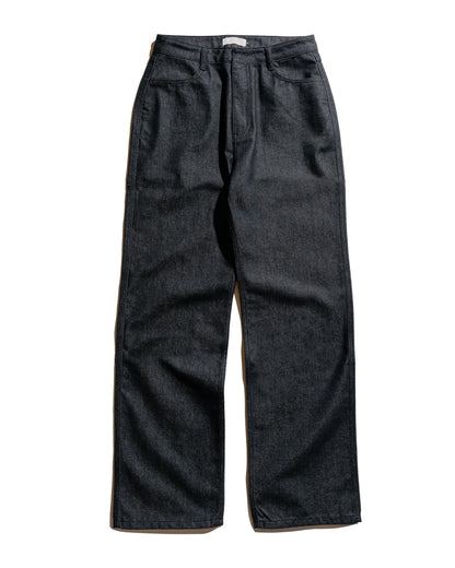 Amomento Men's Color Indigo Denim Black