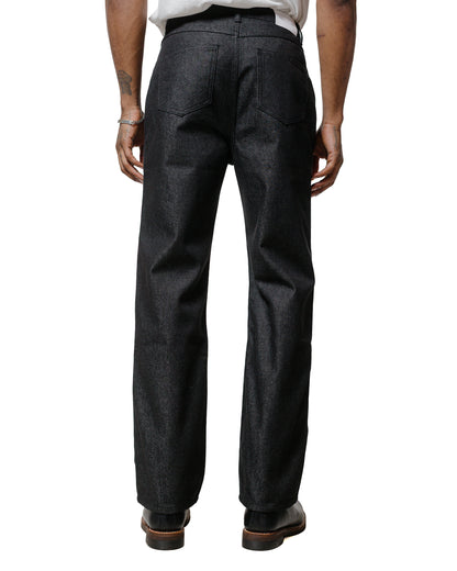 Amomento Men's Color Indigo Denim Black