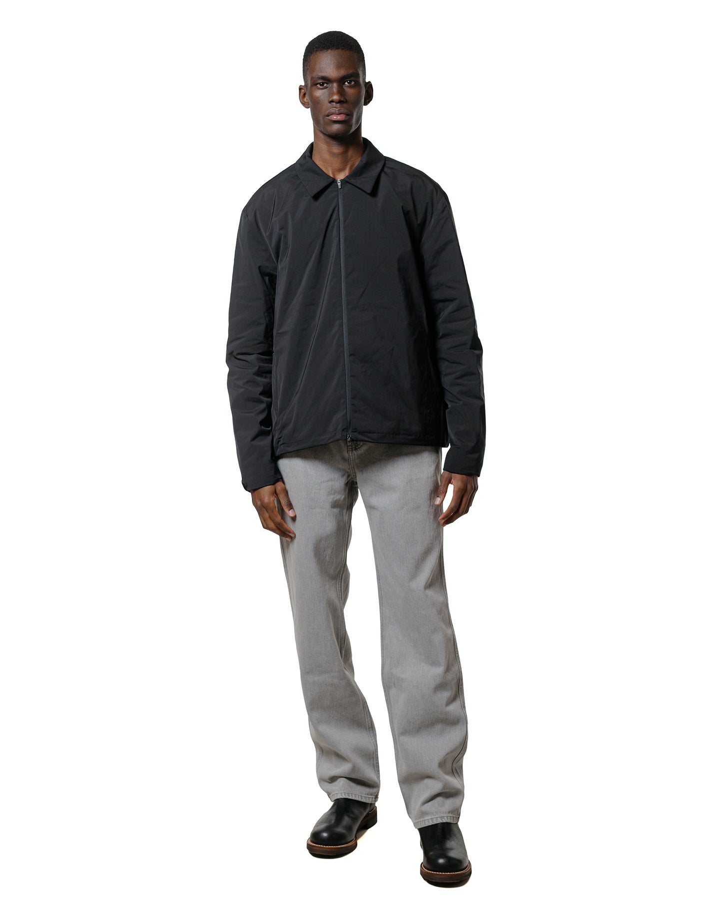 Amomento Men's Color Indigo Denim Grey