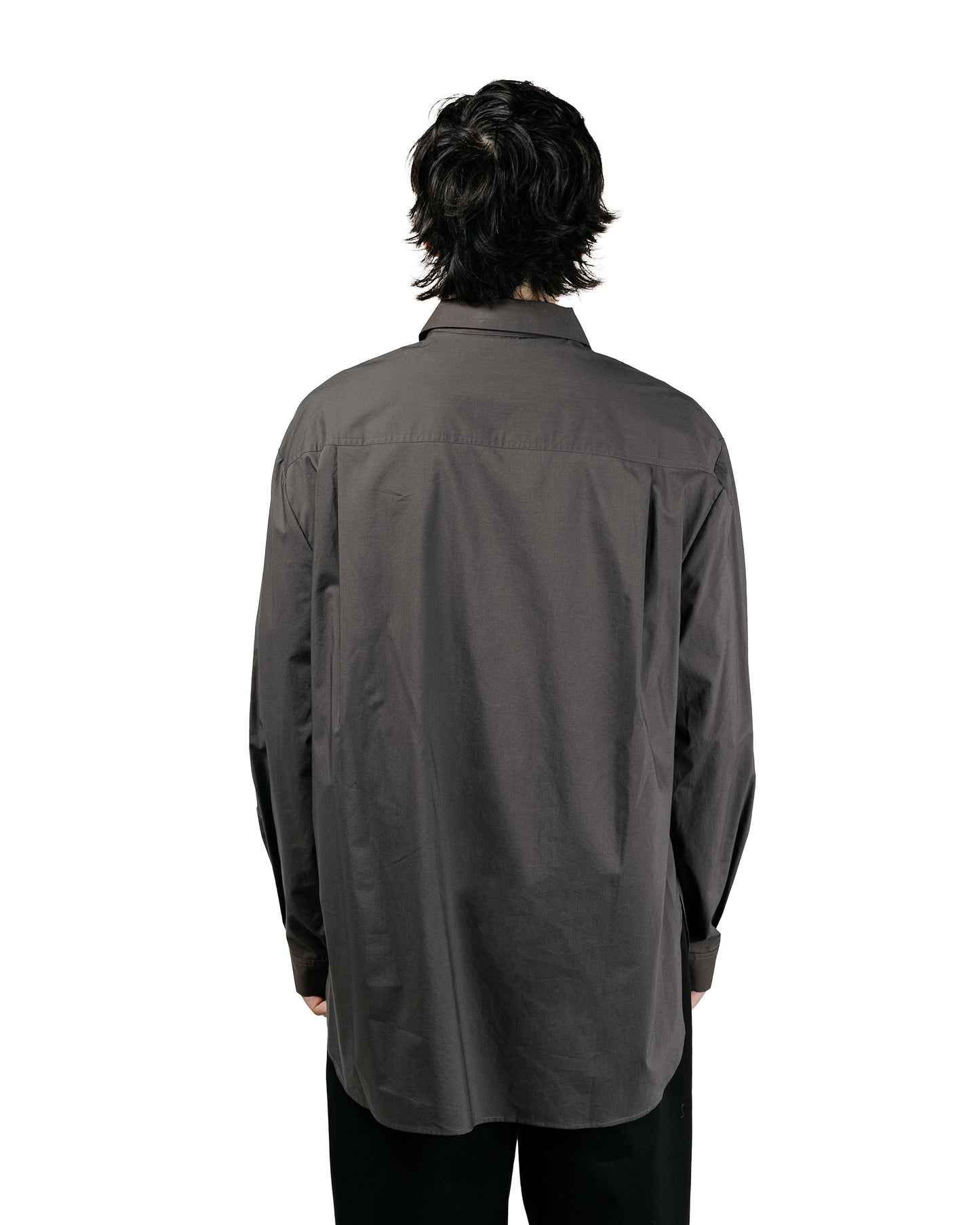 Amomento Oversized Shirt Grey