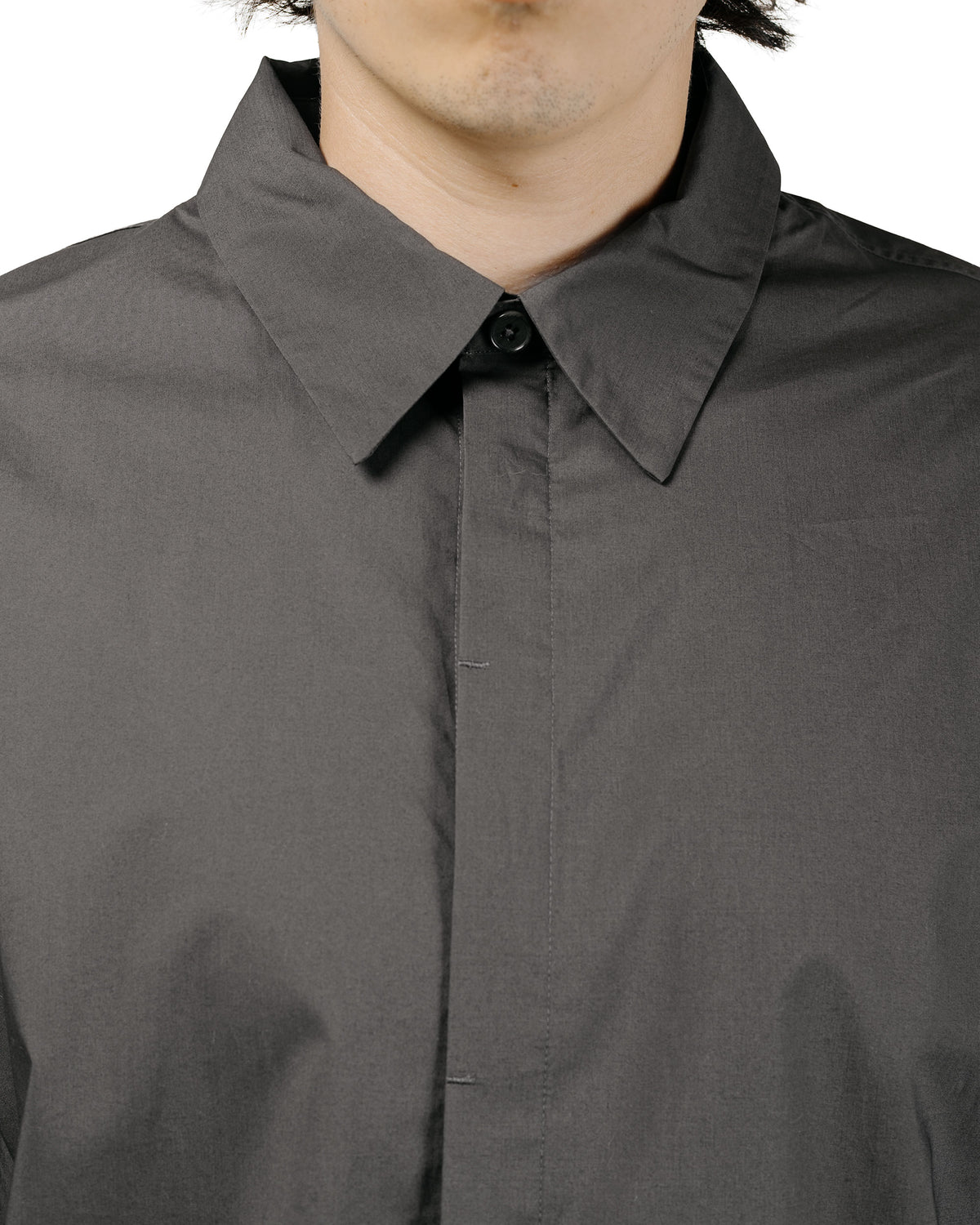 Amomento Oversized Shirt Grey