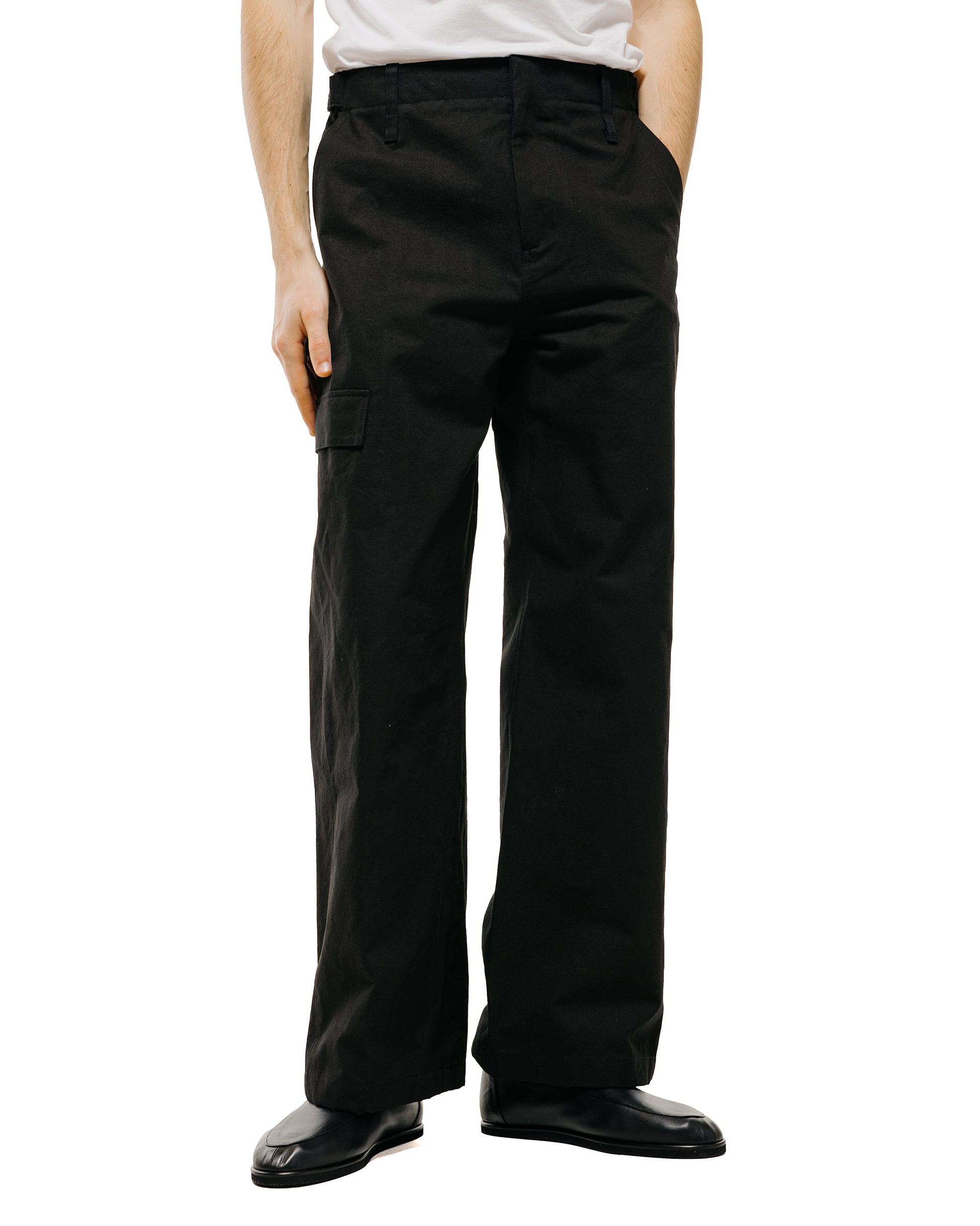 Amomento Pocket Work Trousers Black
