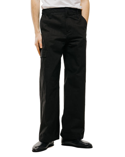 Amomento Pocket Work Trousers Black