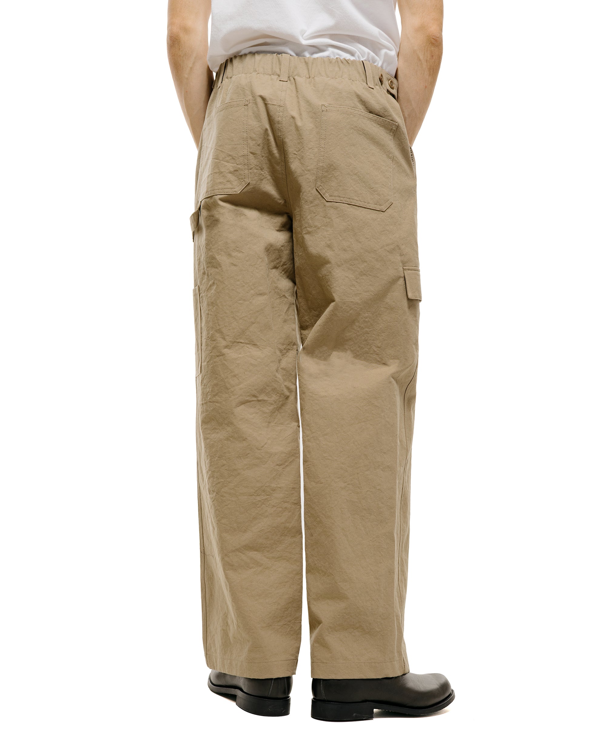 Amomento Pocket Work Trousers Khaki