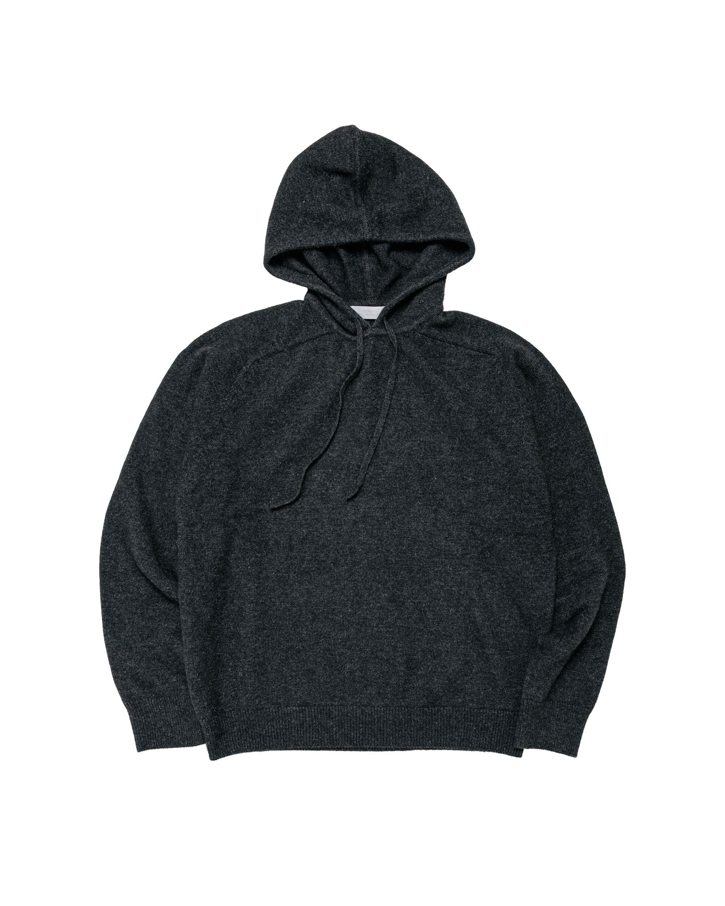 Amomento Racoon Hoodie Knit Charcoal