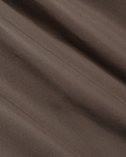 Amomento Raglan Cotton Zip Jumper Brown