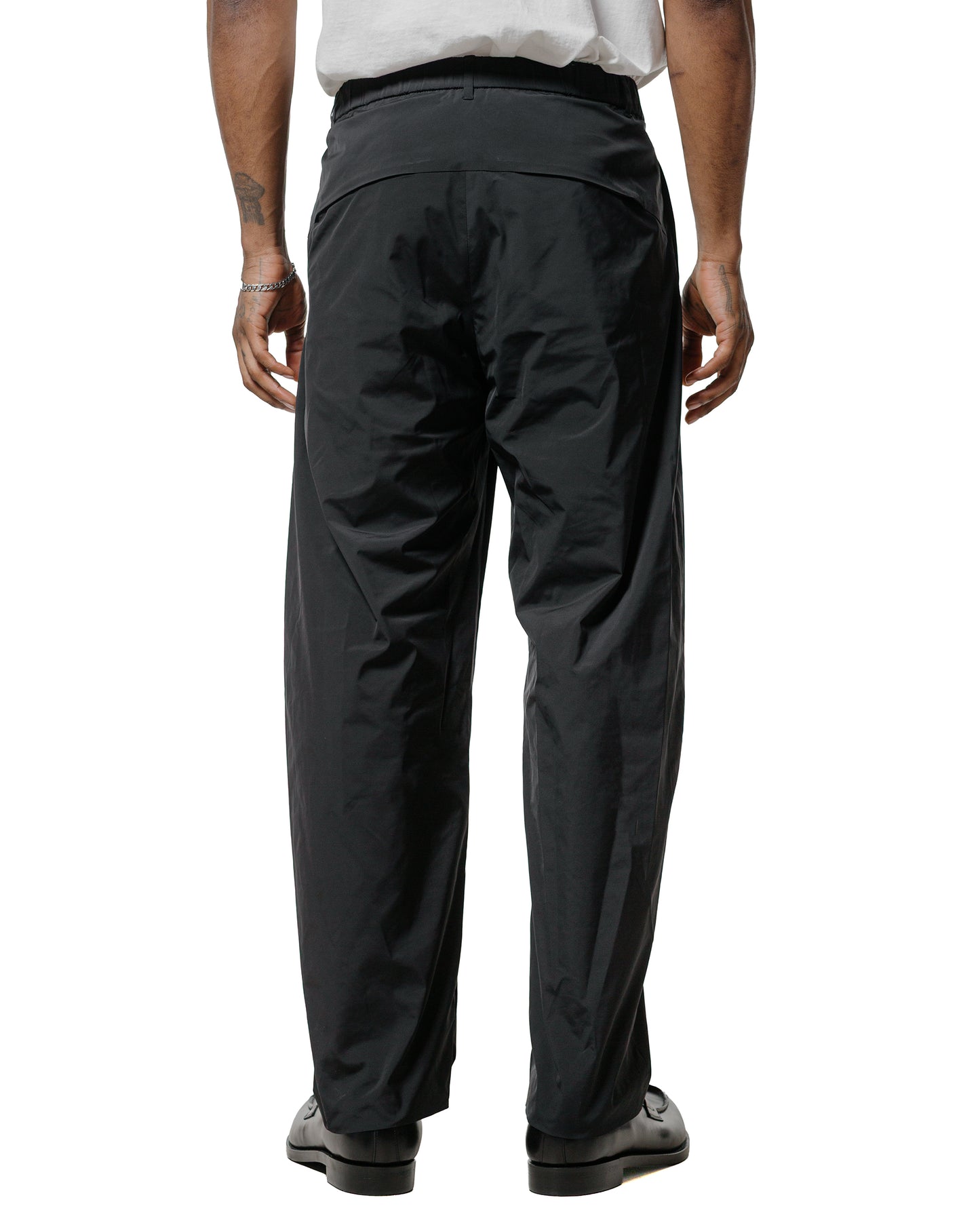 Amomento Taffeta Curved Leg Pants Black