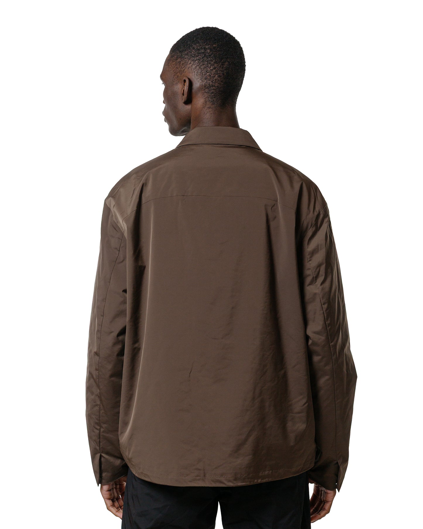 Amomento Taffeta Padded Jumper Brown