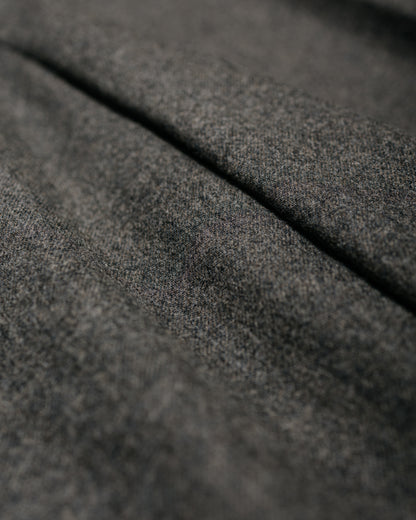 Amomento Tapered Wool Pants Charcoal