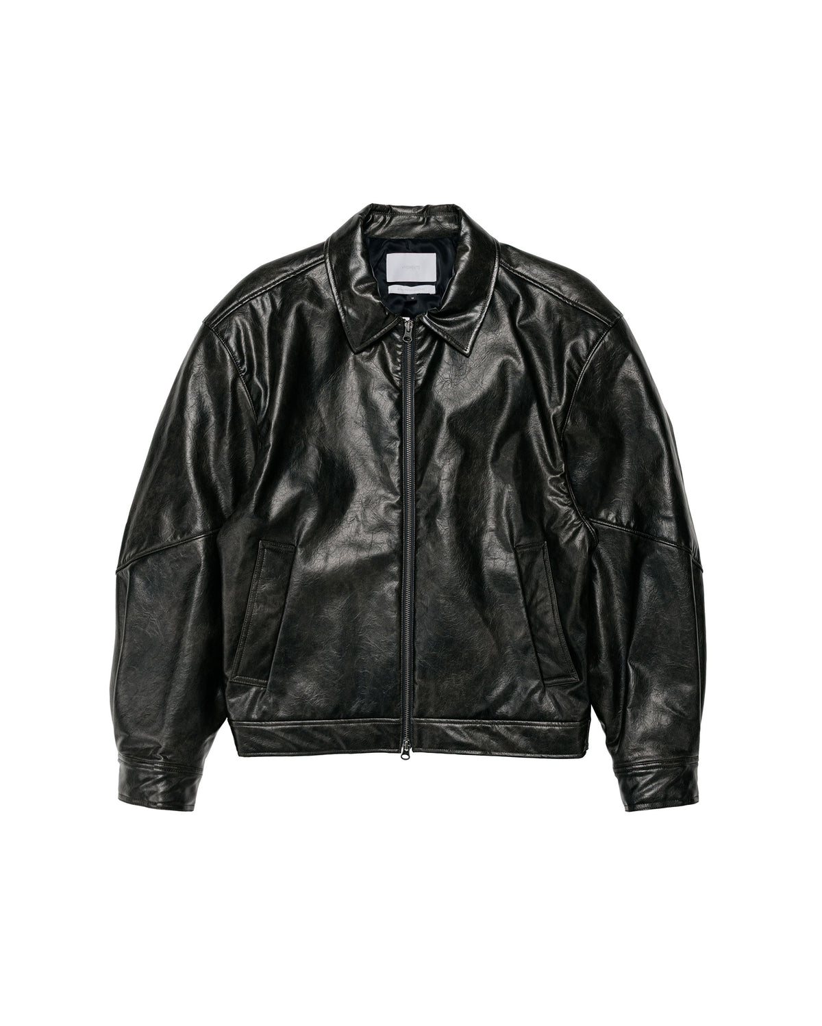 lost & found Amomento Amomento Vegan Leather Blouson Black