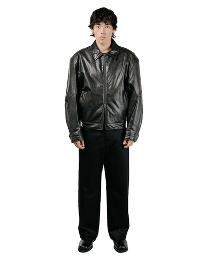lost & found Amomento Amomento Vegan Leather Blouson Black