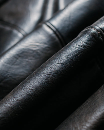 Amomento Vegan Leather Blouson Black