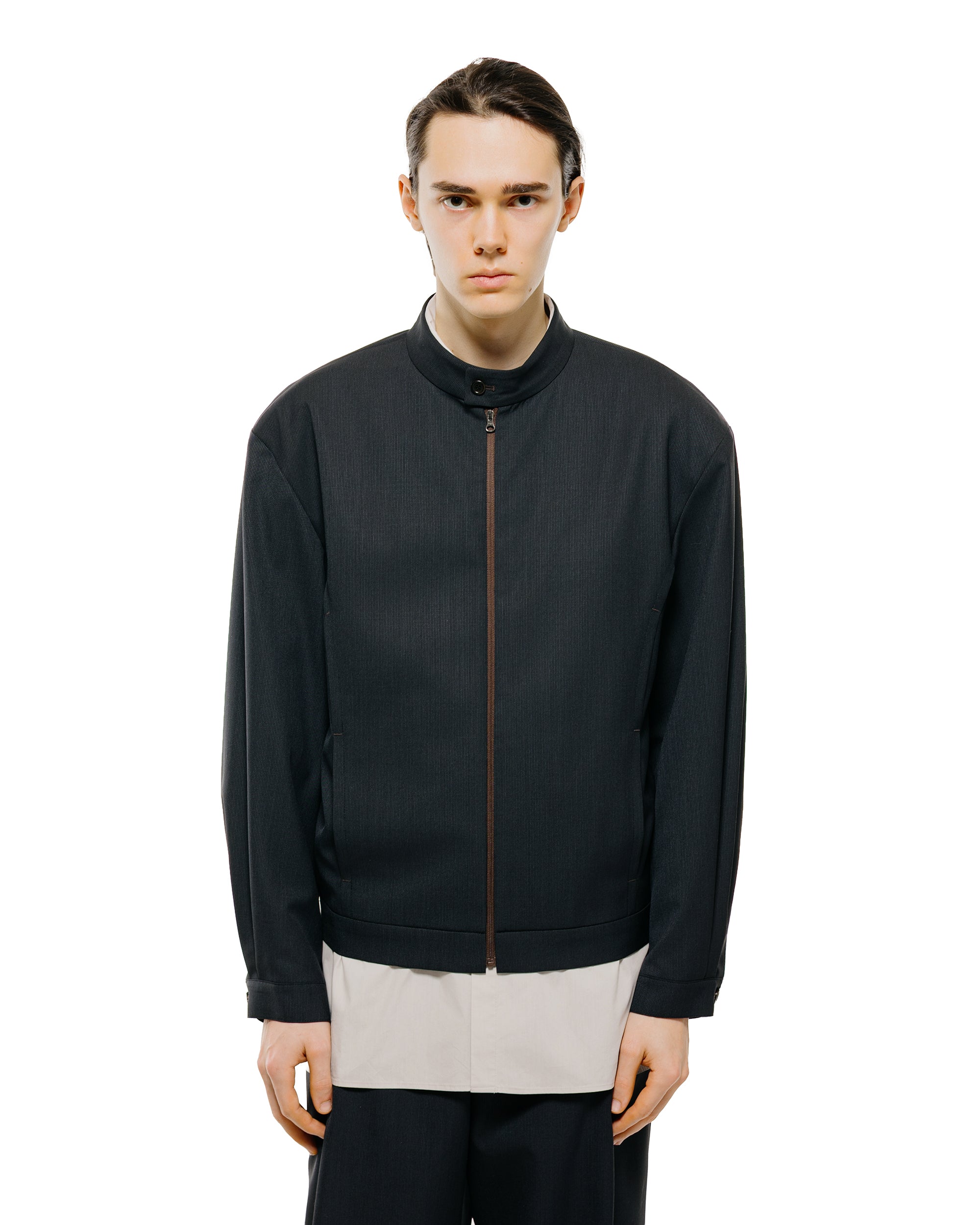 North Man 、AMOMENTO Synthetic Leather Amomento Vegan Leather Blouson Black