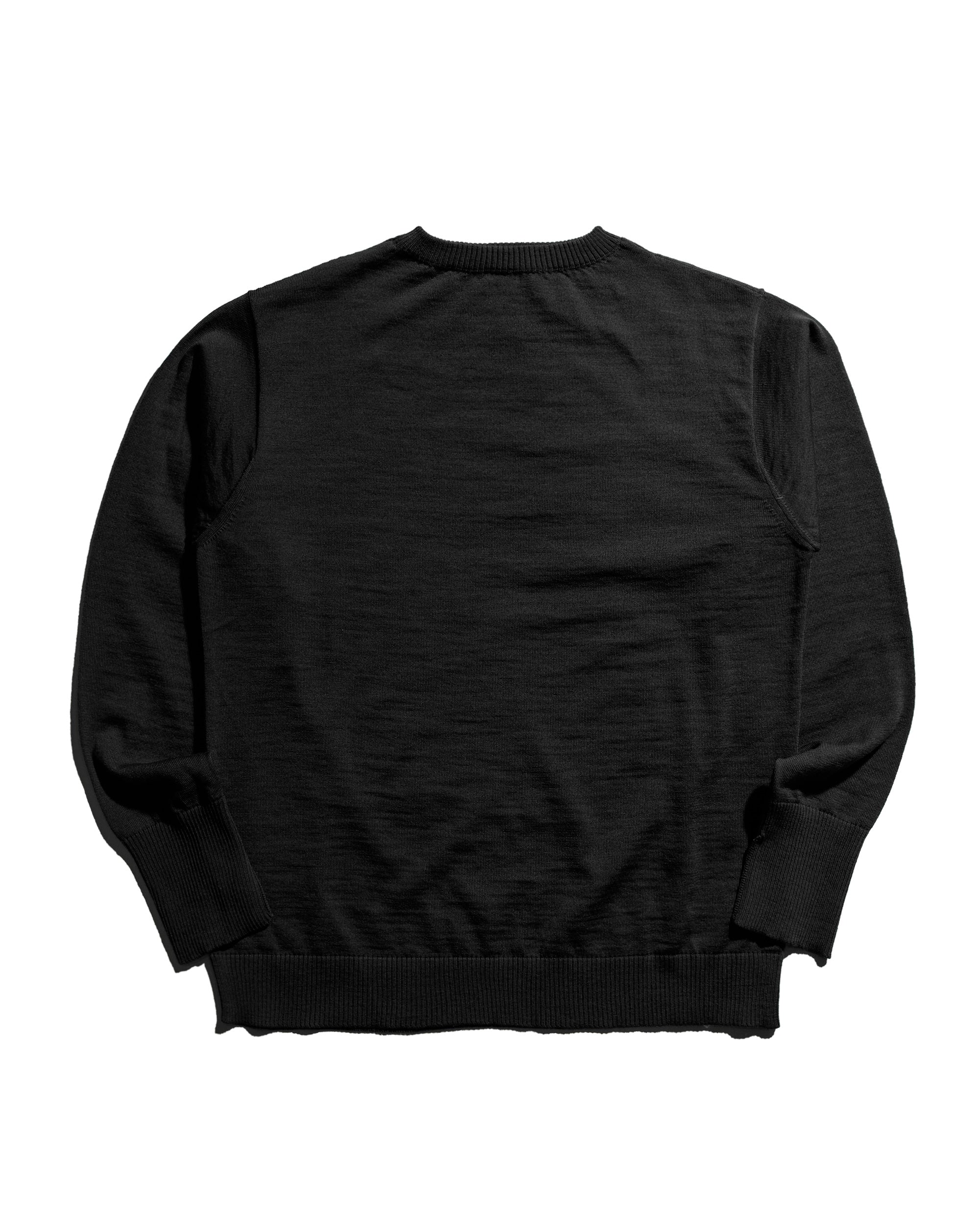 Andersen-Andersen Marine Crewneck Black – lost & found