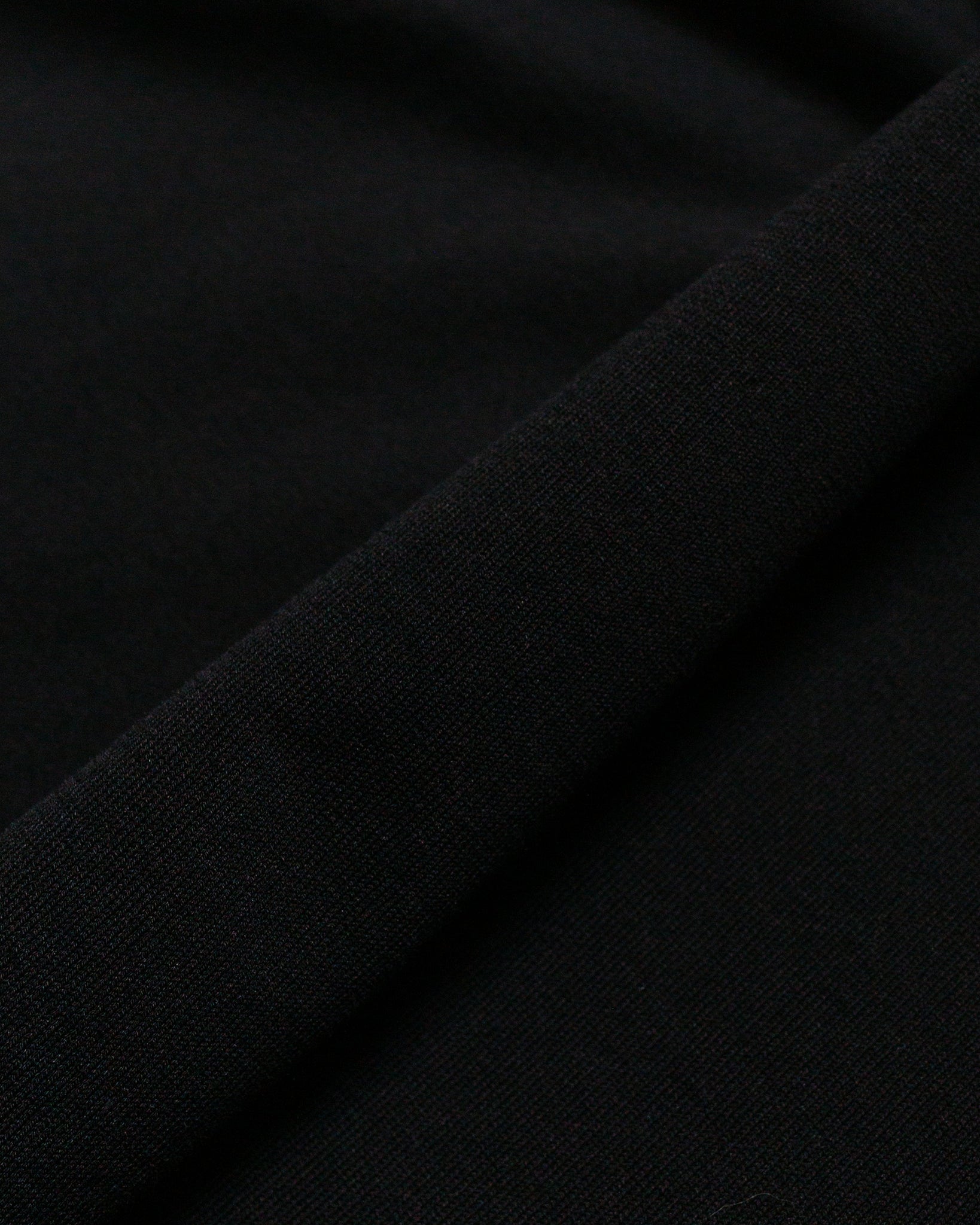 Andersen-Andersen Polo Short Black fabric