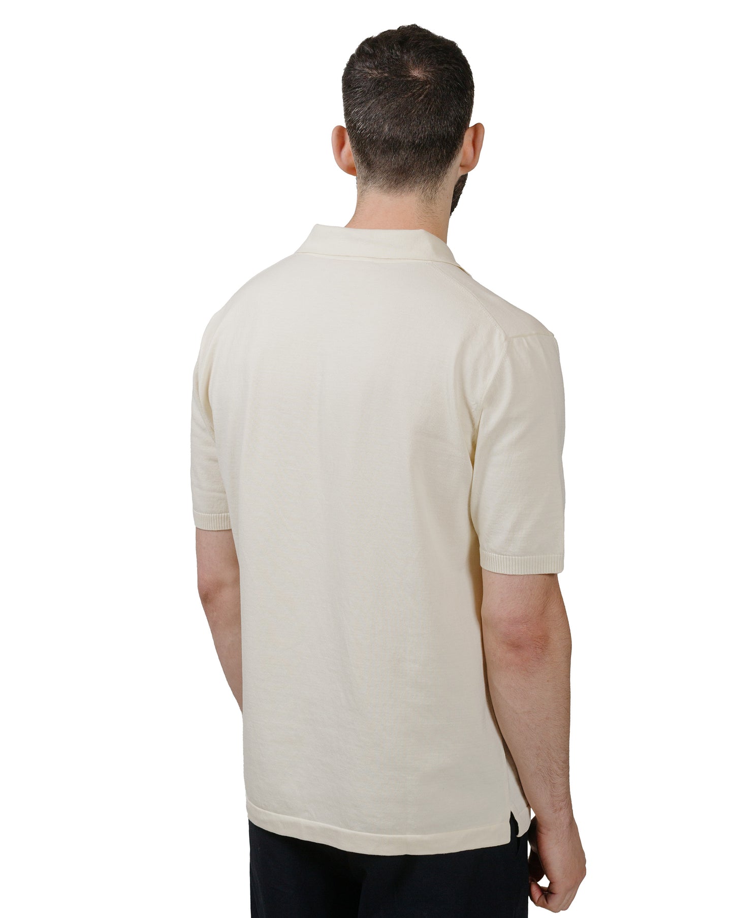 Andersen-Andersen Polo Short Off White