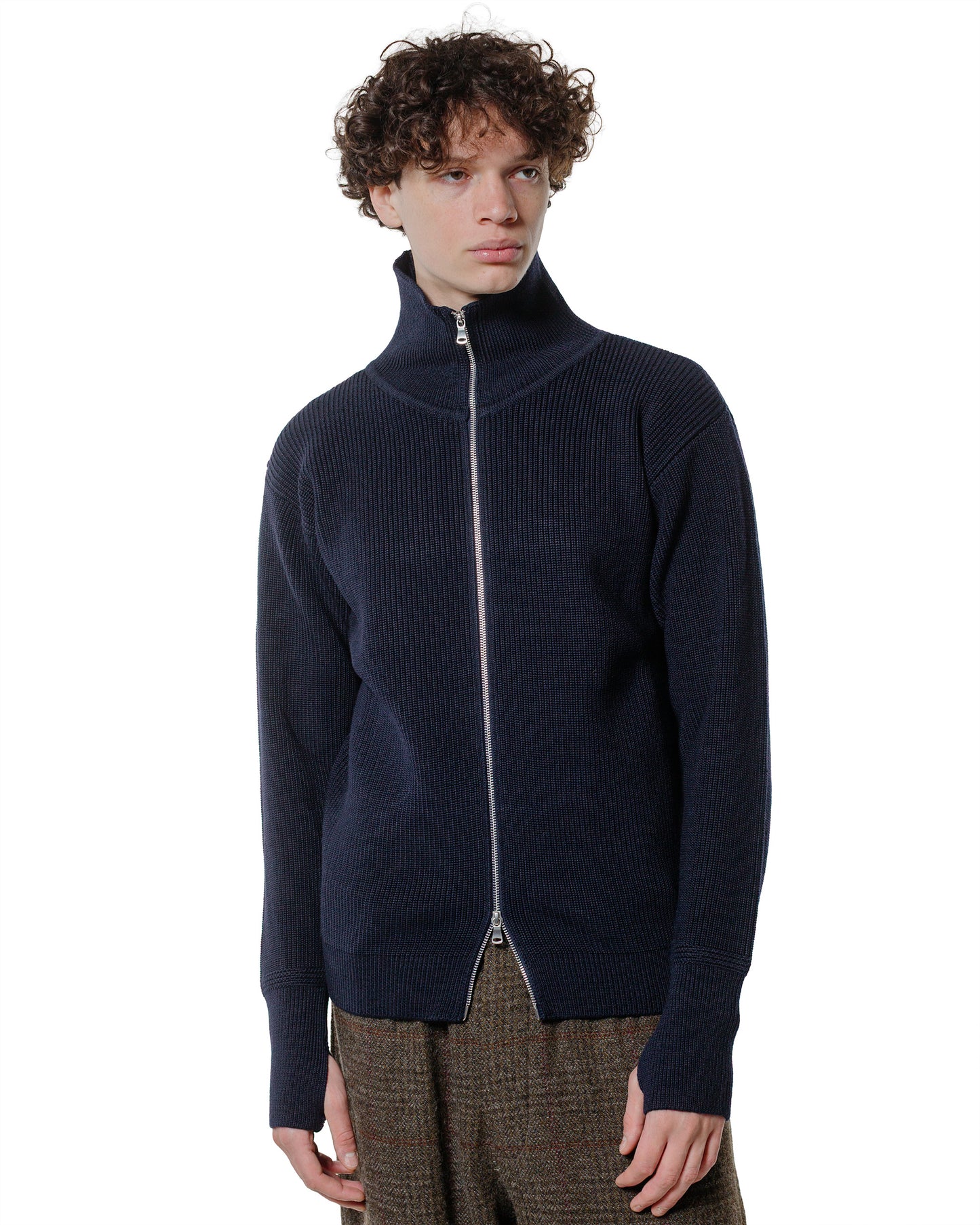 Andersen-Andersen Sailor Full-Zip Dark Navy