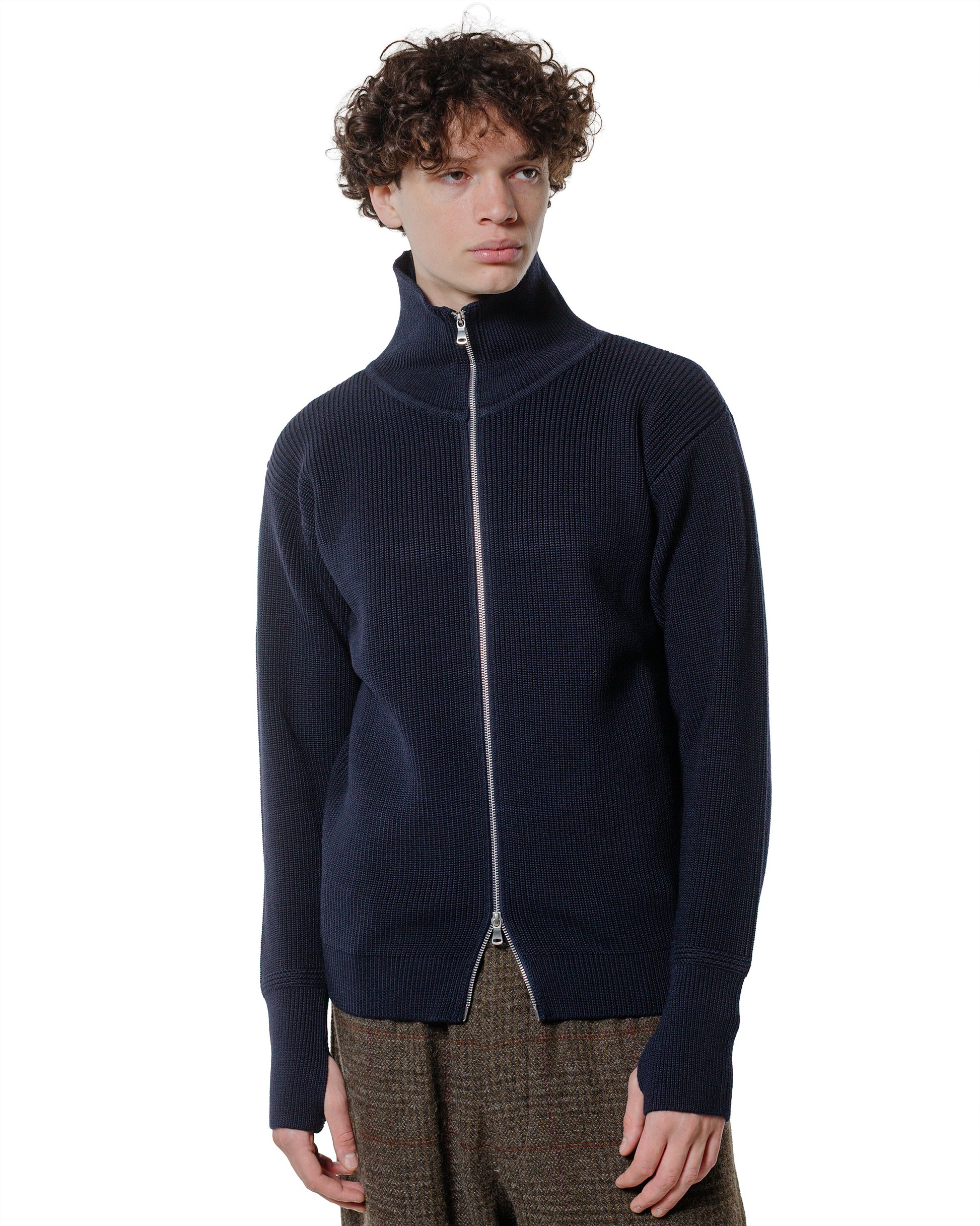 Andersen-Andersen Sailor Full-Zip Dark Navy