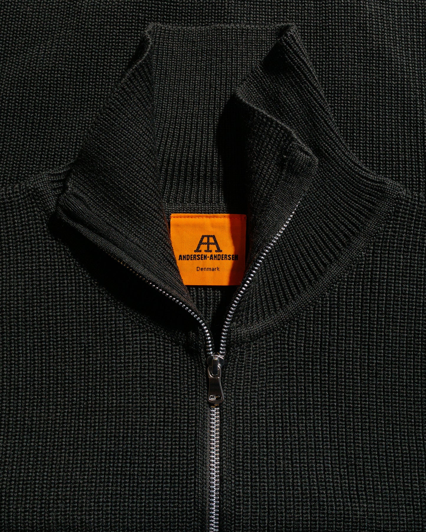 Andersen-Andersen Sailor Full-Zip Hunting Green