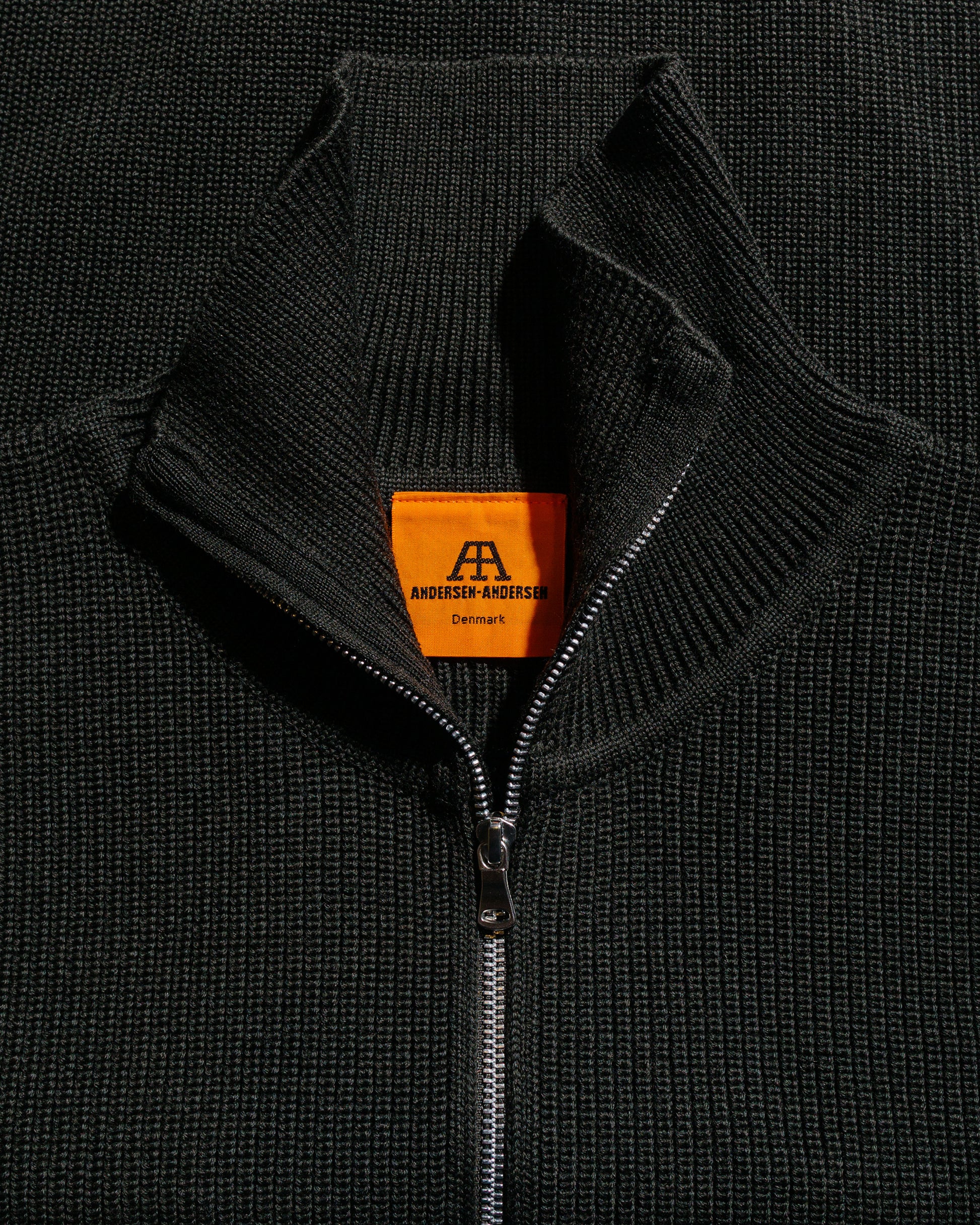 Andersen-Andersen Sailor Full-Zip Hunting Green
