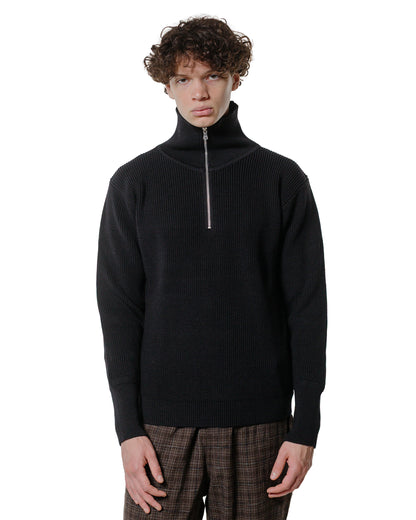 Andersen-Andersen Sailor Half-Zip Black