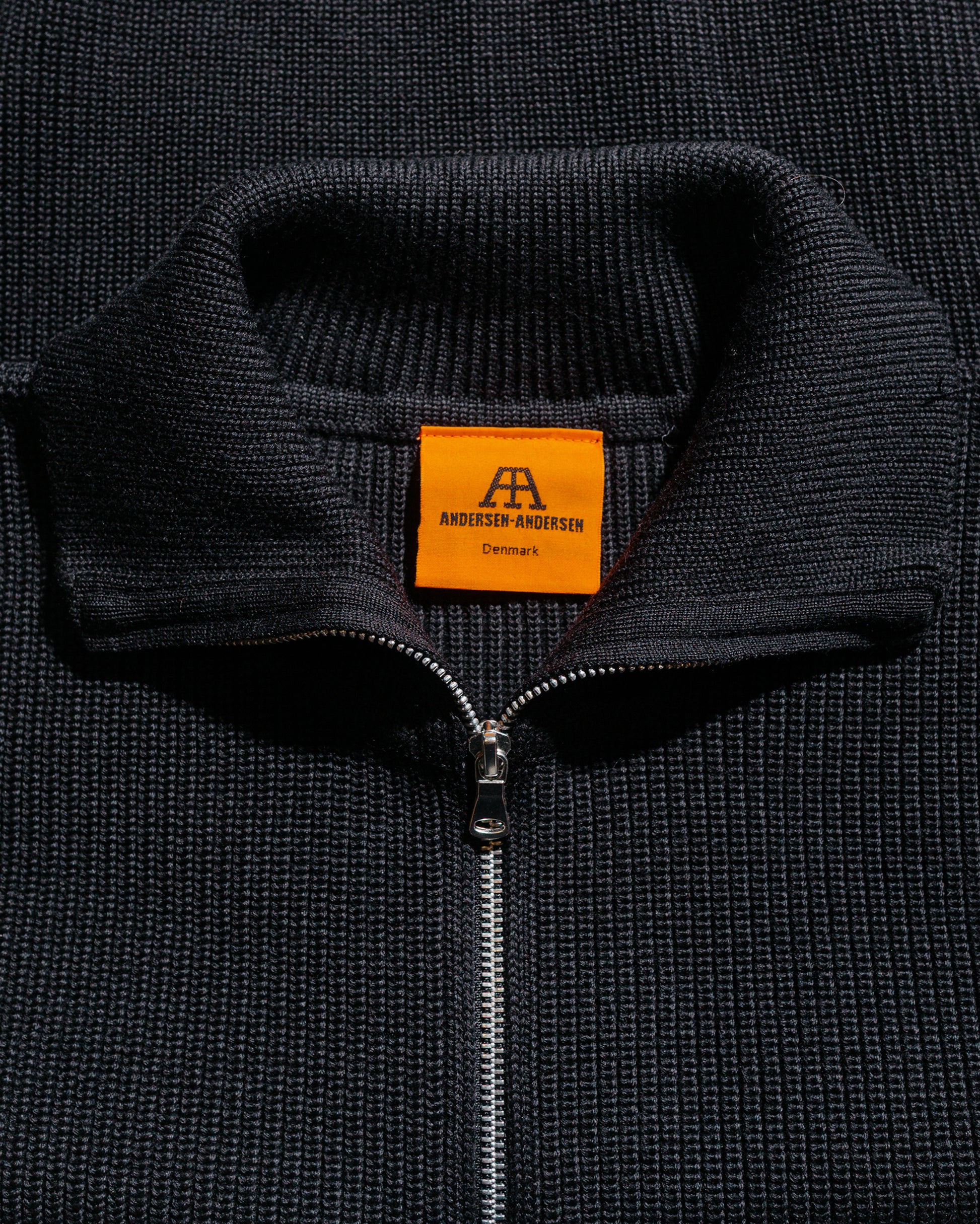 Andersen-Andersen Sailor Half-Zip Black