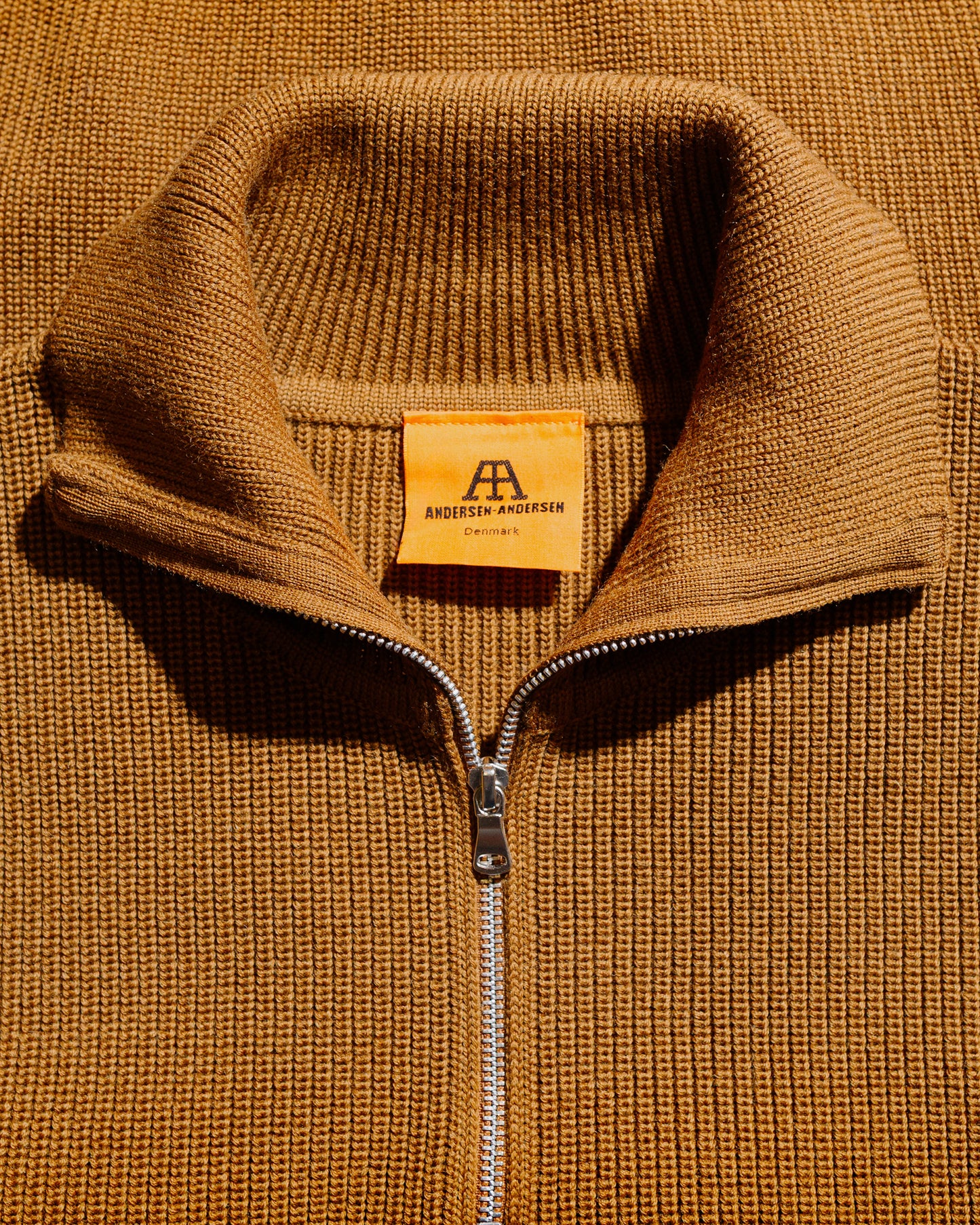 Andersen-Andersen Sailor Half-Zip Tobak