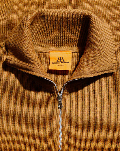 Andersen-Andersen Sailor Half-Zip Tobak