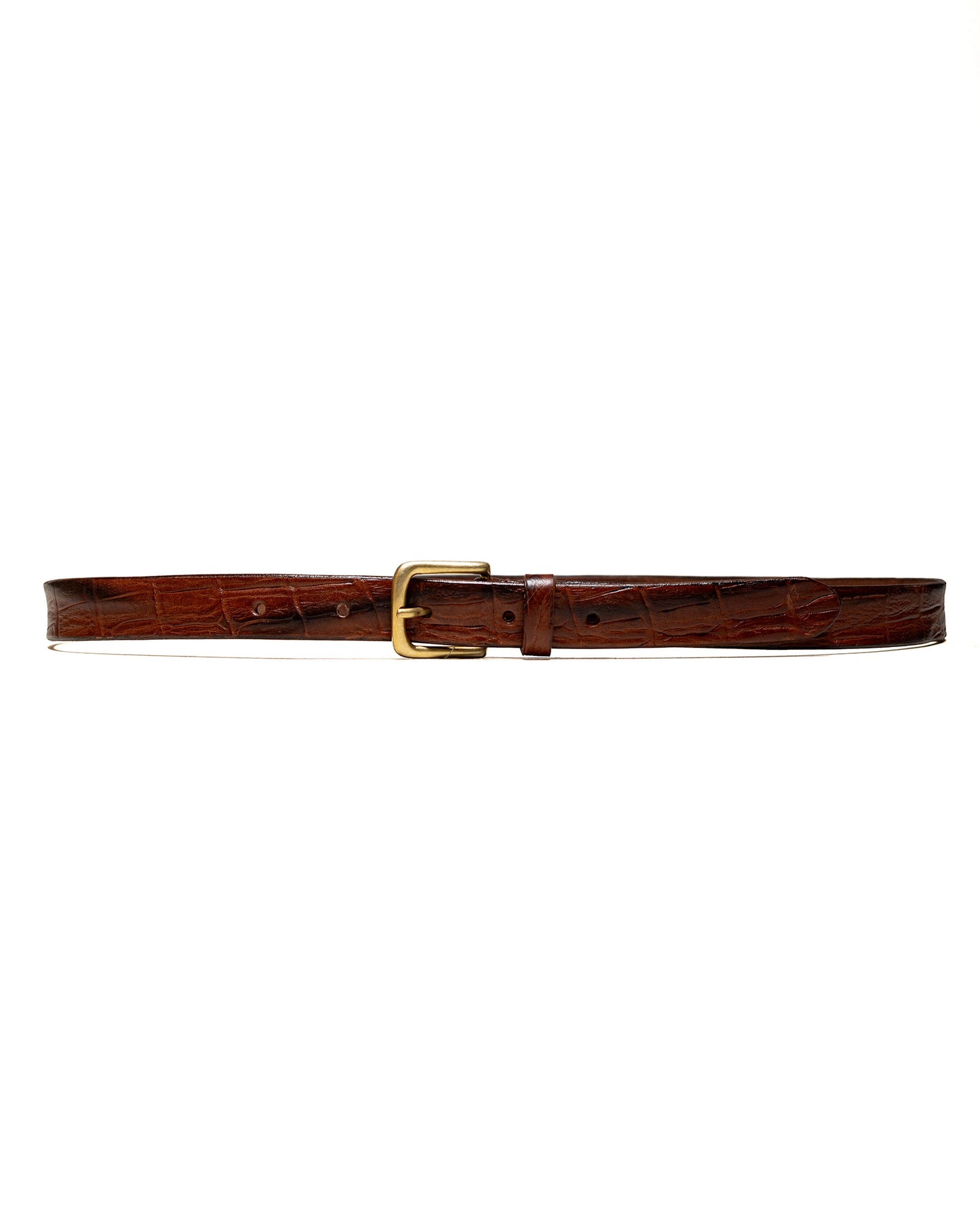 Another Aspect Another Belt 1.0 Brown Croc