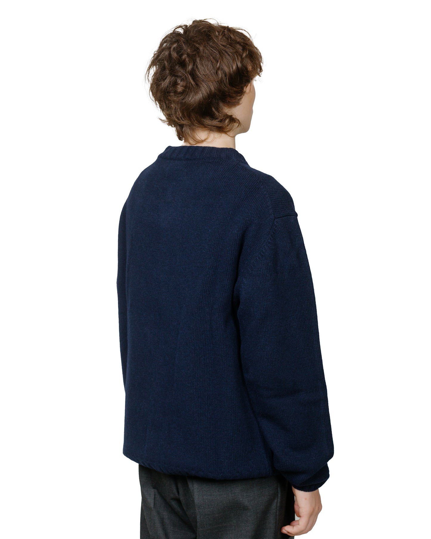 Another Aspect Another Cardigan 3.0 Night Sky Navy model back